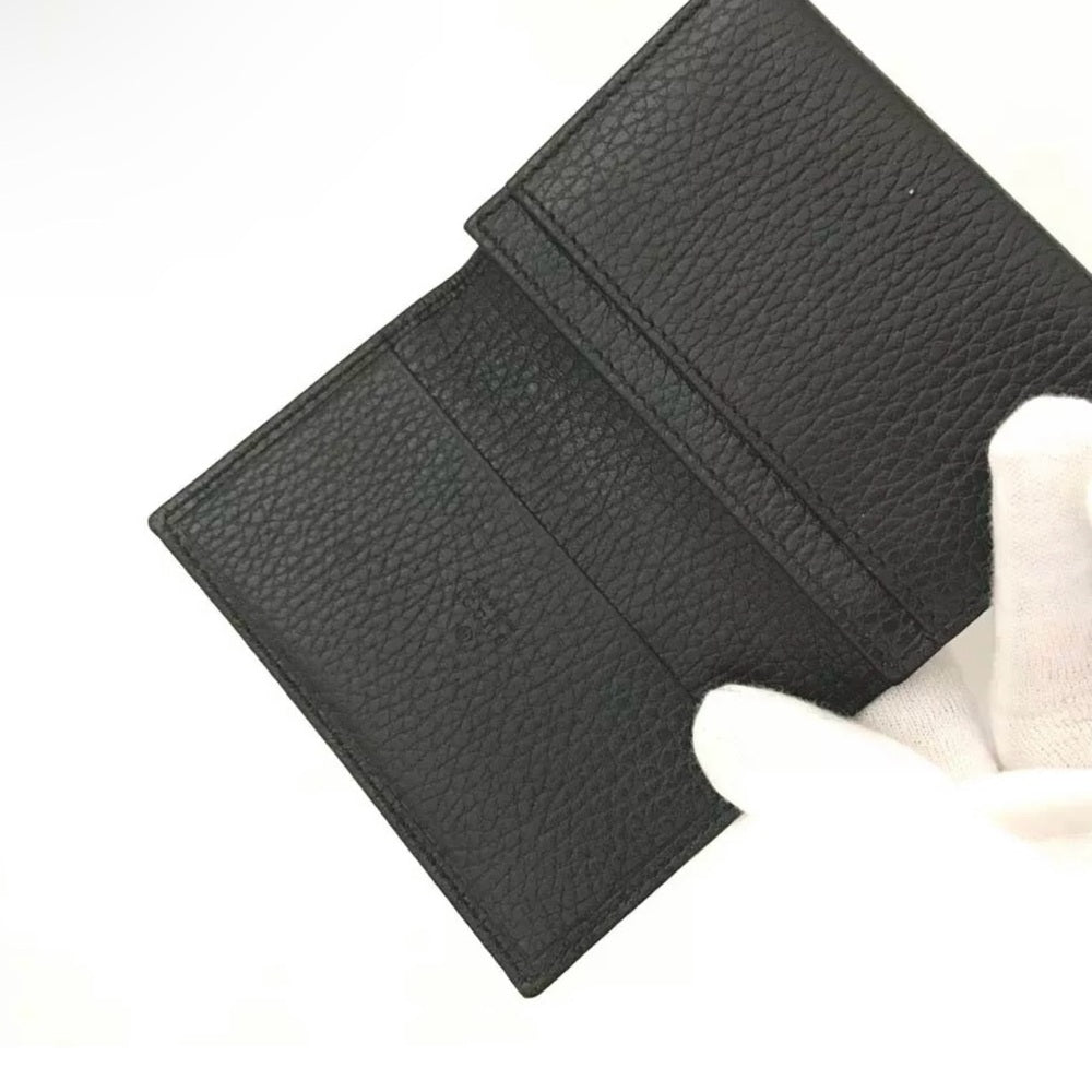 Gucci GG Marmont Leather Black Card Holder Wallet