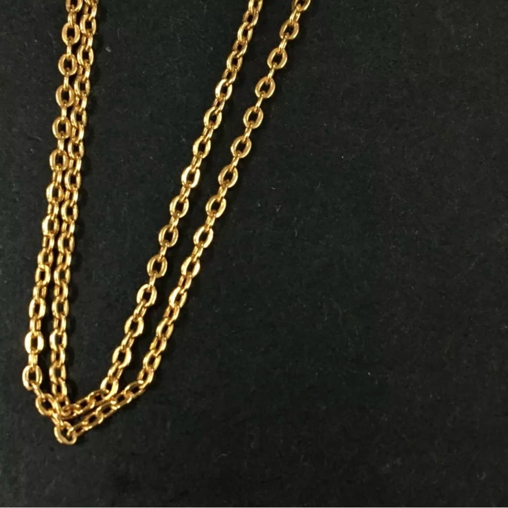 Louis Vuitton Nanogram Gold and Silver Necklace