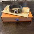 LOUIS VUITTON EPI VERNIS OLIVE GREEN WISH BRACELET