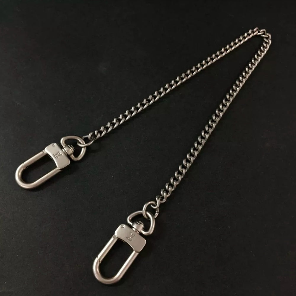 Louis Vuitton Rare Silver Tone Chain