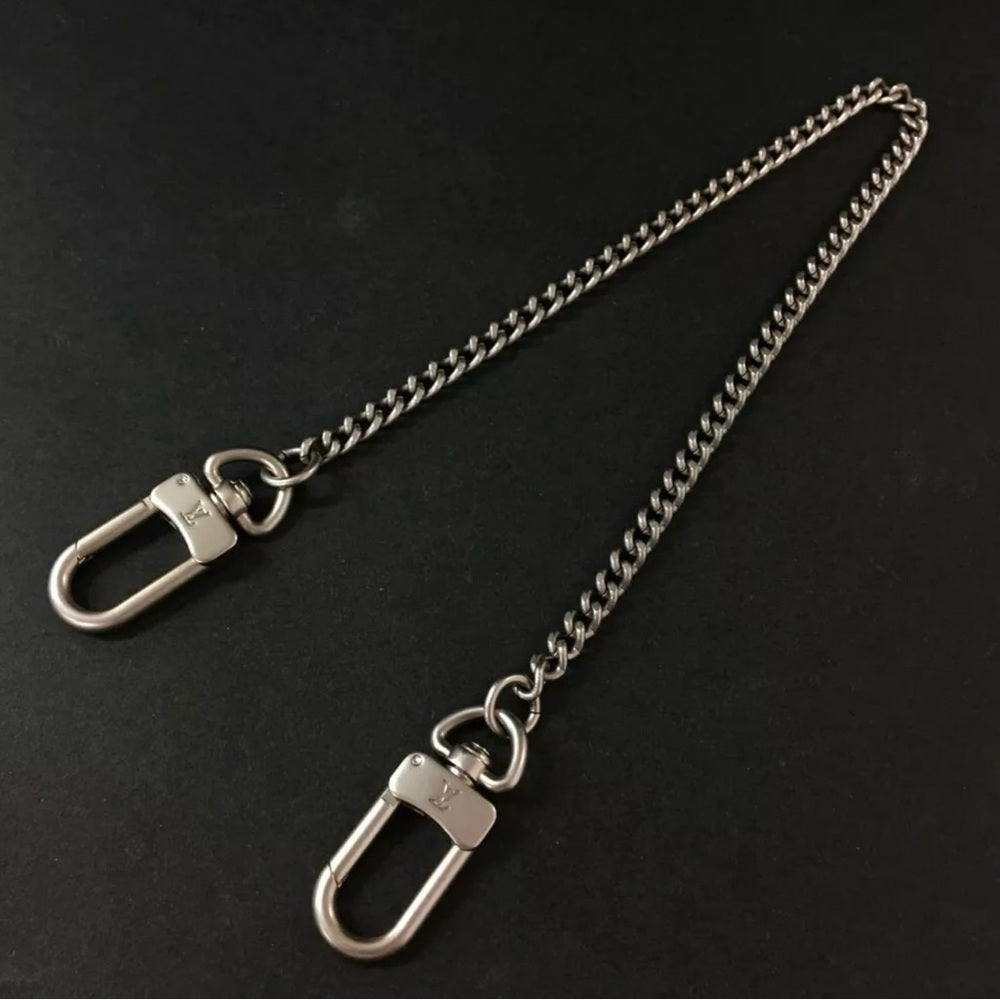 Louis Vuitton Rare Silver Tone Chain