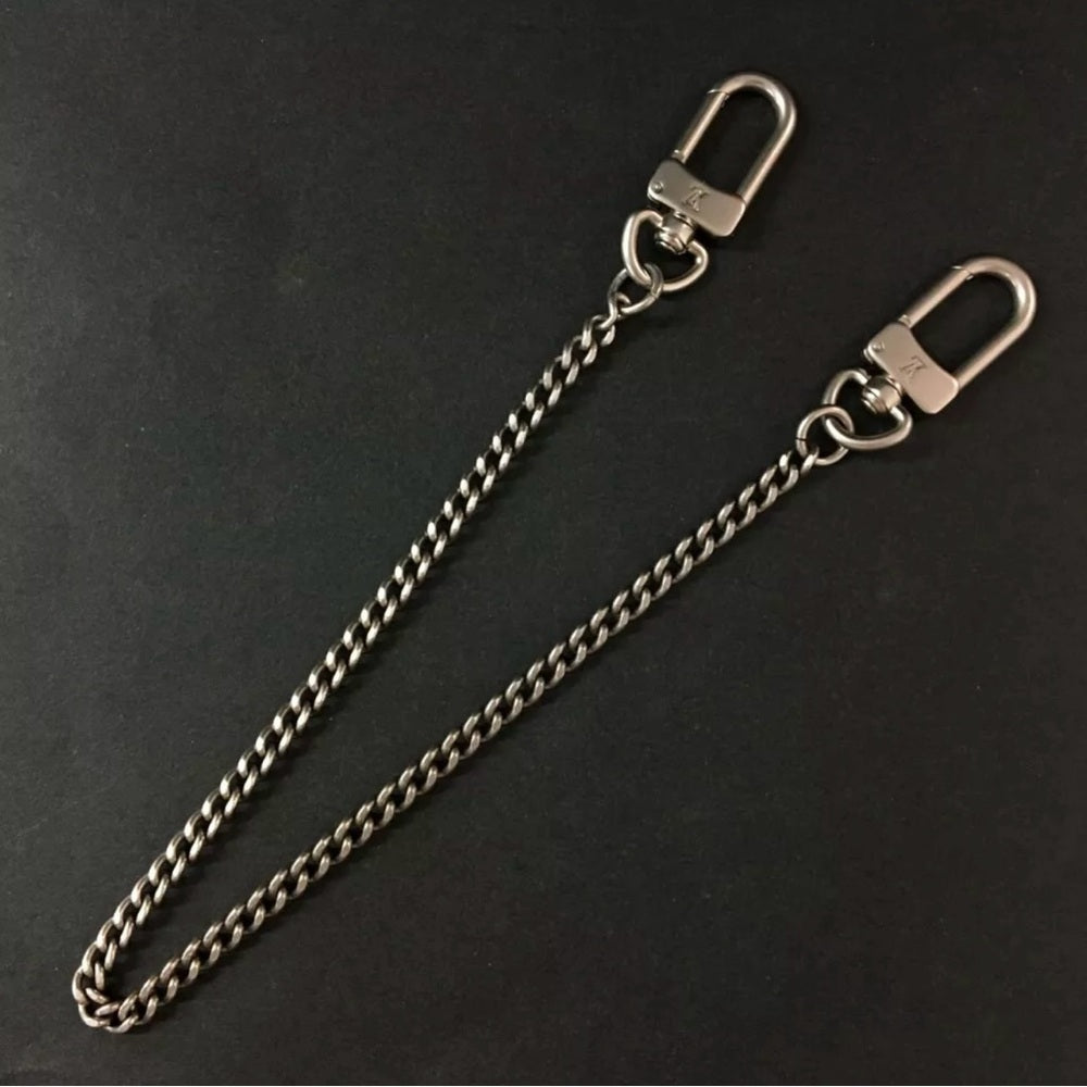 Louis Vuitton Rare Silver Tone Chain