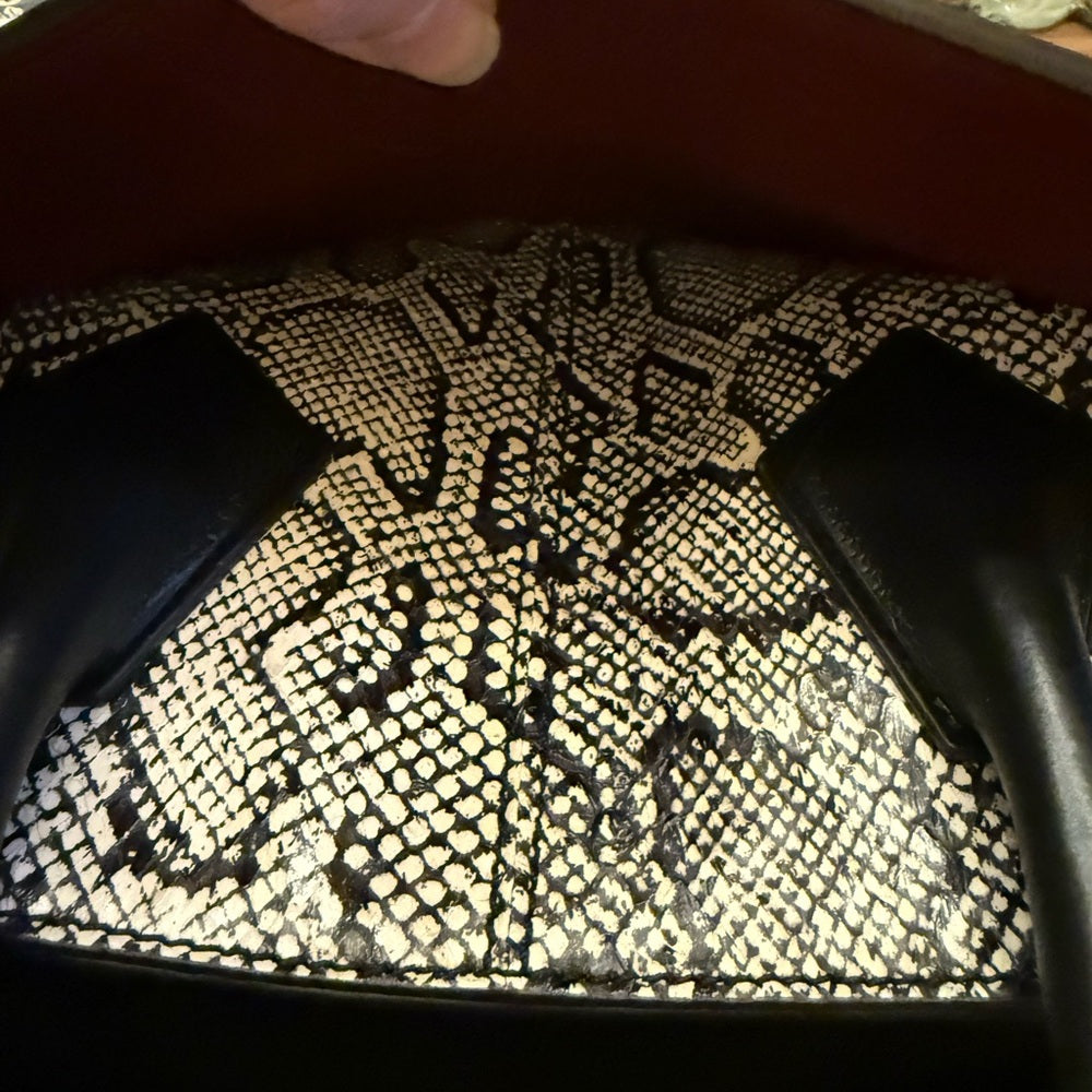 Proenza Schouler Elaphe Red Leather with Python 3 Way Tote