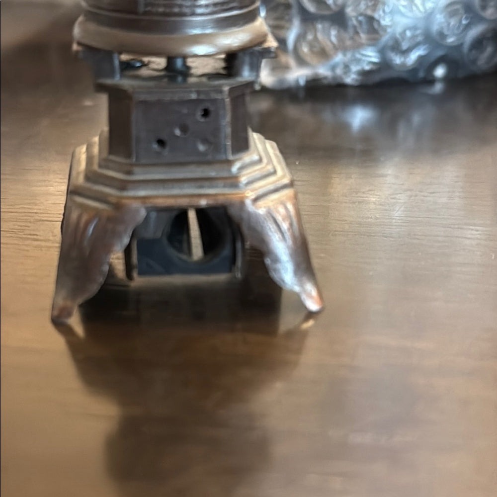 Vintage Miniature Cast Iron Stove Pencil Sharpener.