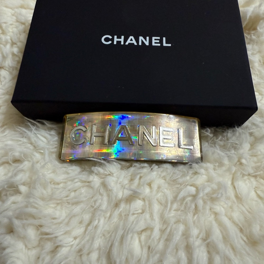 Chanel Iridescent Hair Clip