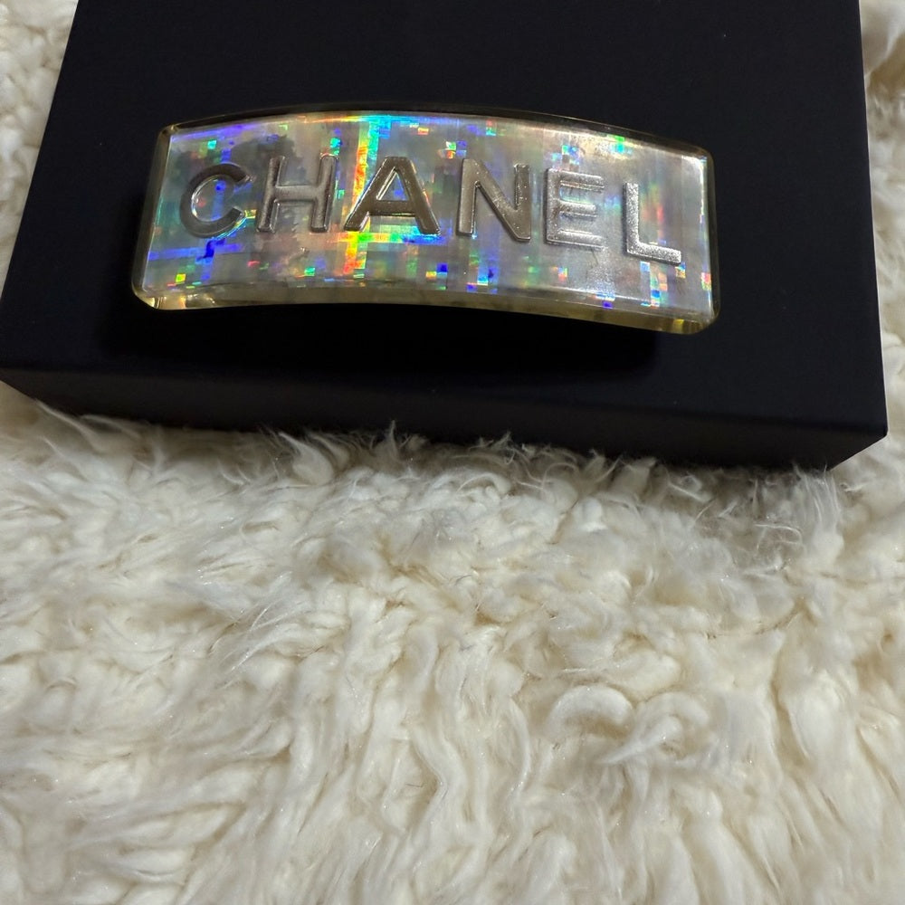 Chanel Iridescent Hair Clip