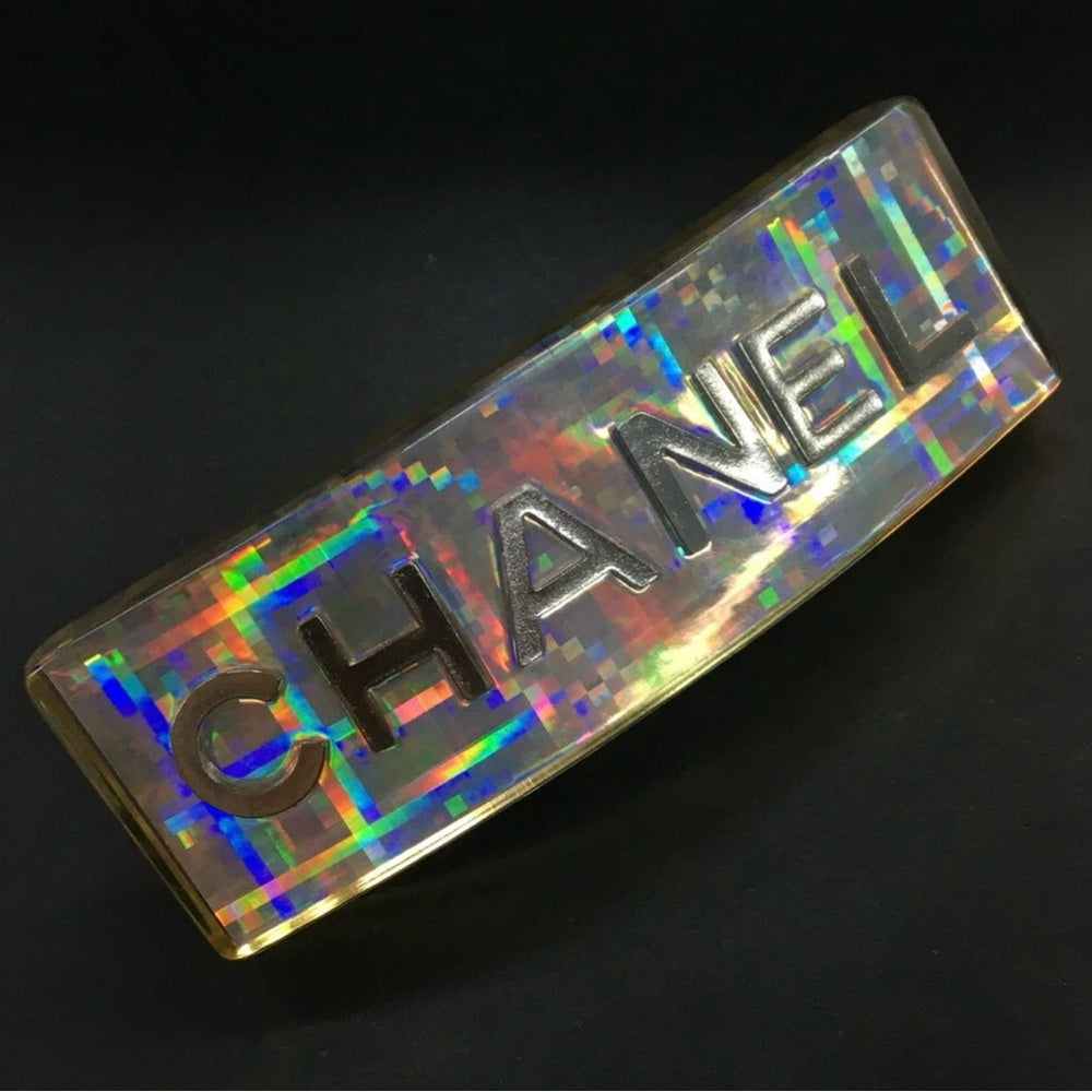 Chanel Iridescent Hair Clip