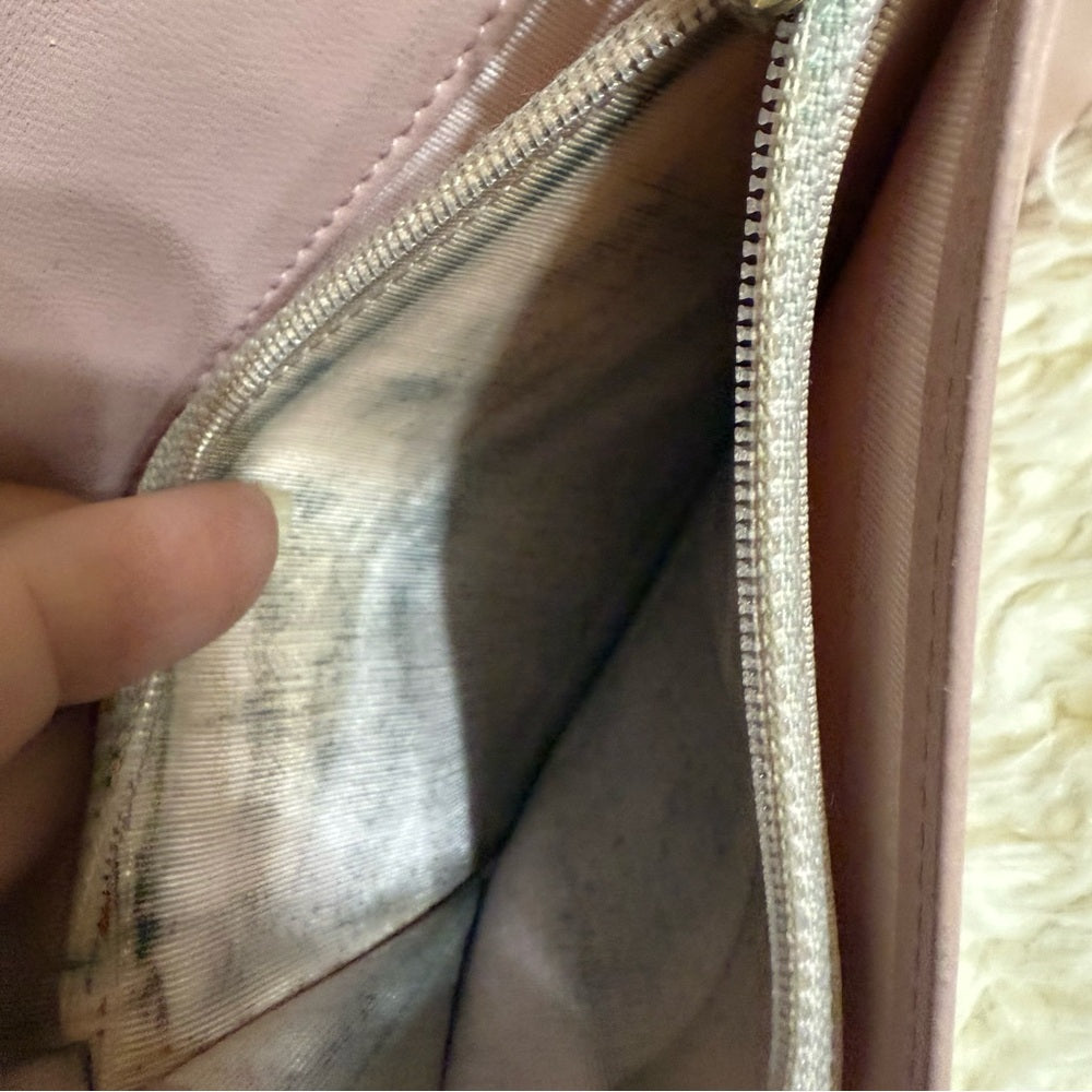 Chanel Lambskin Bifold Quilted Matelasse CC Wallet