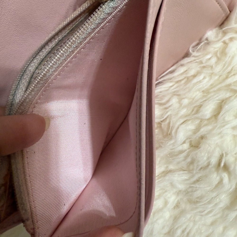 Chanel Lambskin Bifold Quilted Matelasse CC Wallet