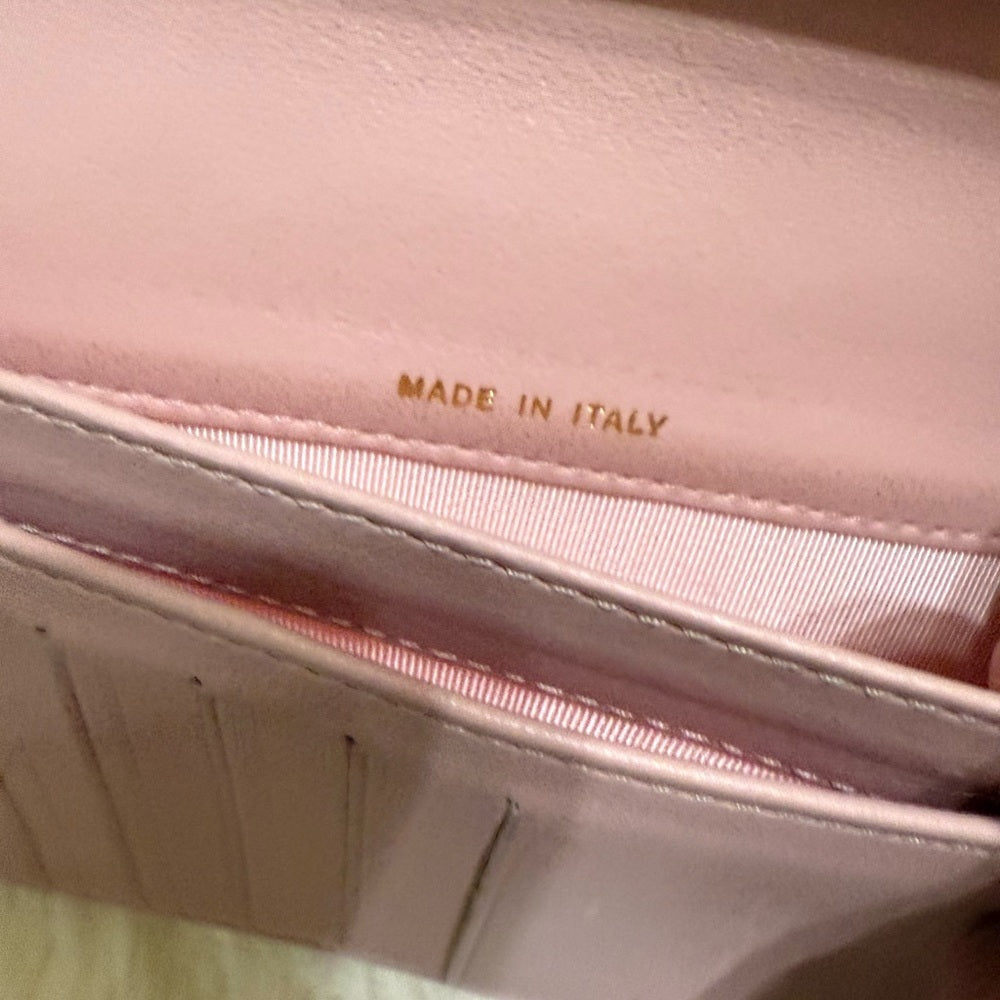 Chanel Lambskin Bifold Quilted Matelasse CC Wallet