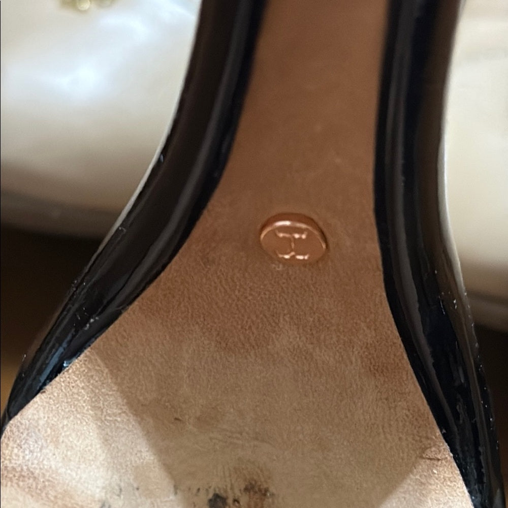 Repetto Black Stiletto Heels with T-Strap Design Size 38/8