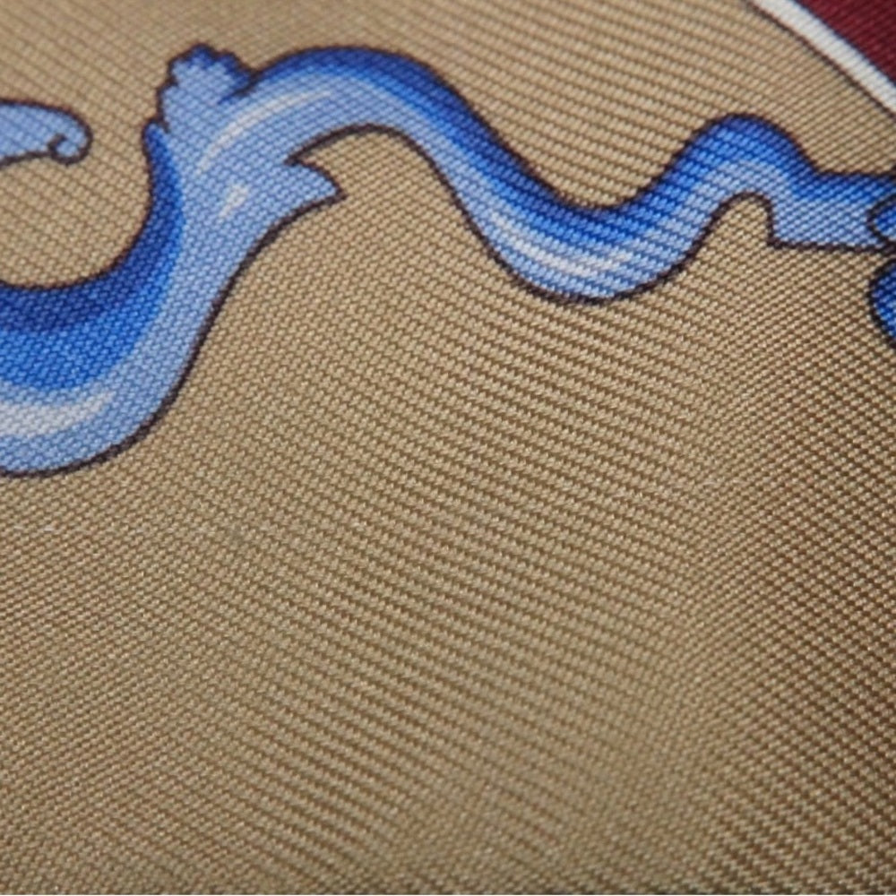 Hermes Calache Mors et Bouteilles Twilly Scarf