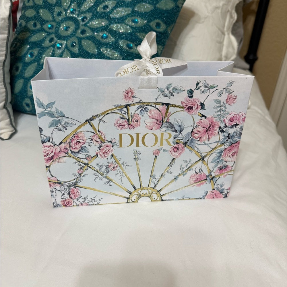 New Dior Red Cannage Patent Leather Card Case