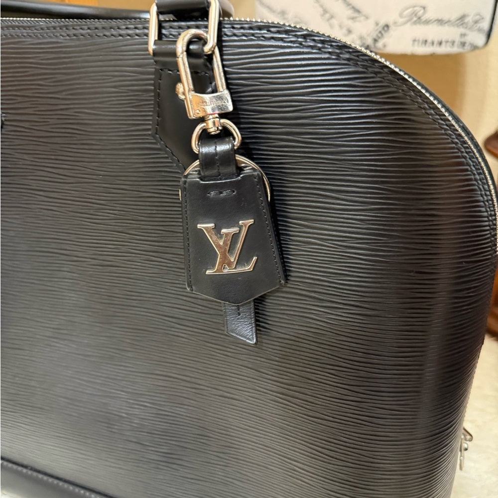 Louis Vuitton Black Clochette Bag Charm