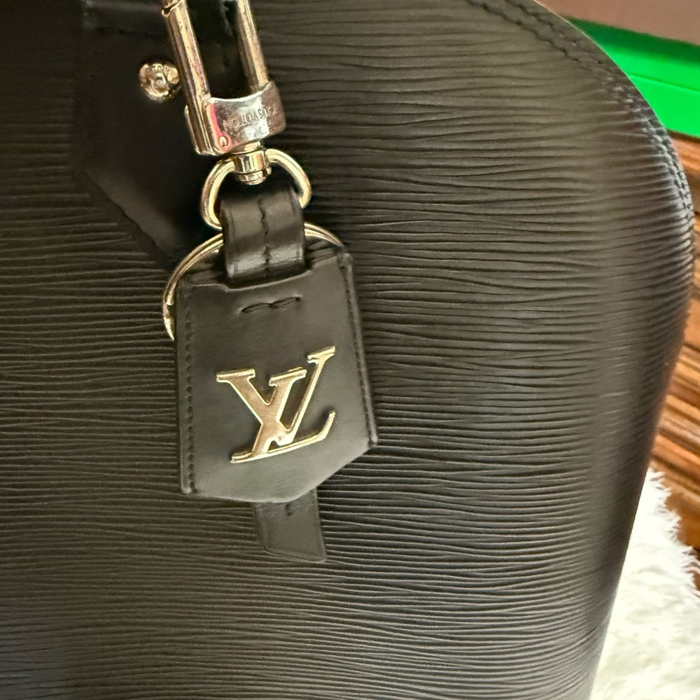 Louis Vuitton Black Clochette Bag Charm