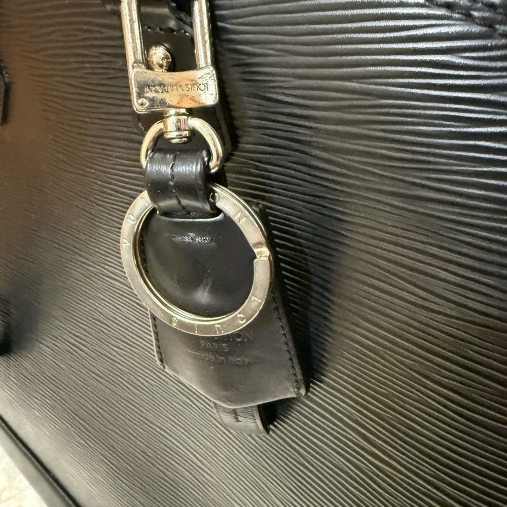 Louis Vuitton Black Clochette Bag Charm