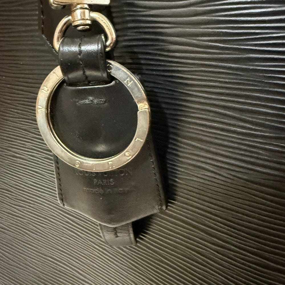 Louis Vuitton Black Clochette Bag Charm