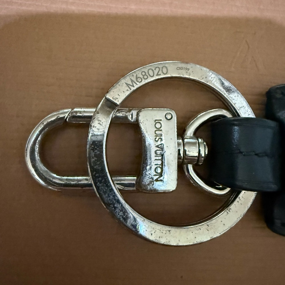Louis Vuitton Black Clochette Bag Charm