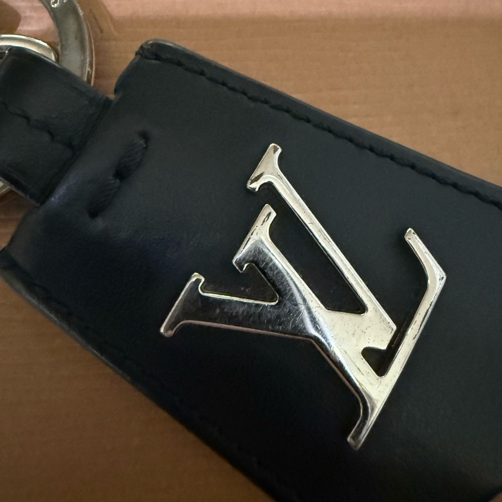 Louis Vuitton Black Clochette Bag Charm