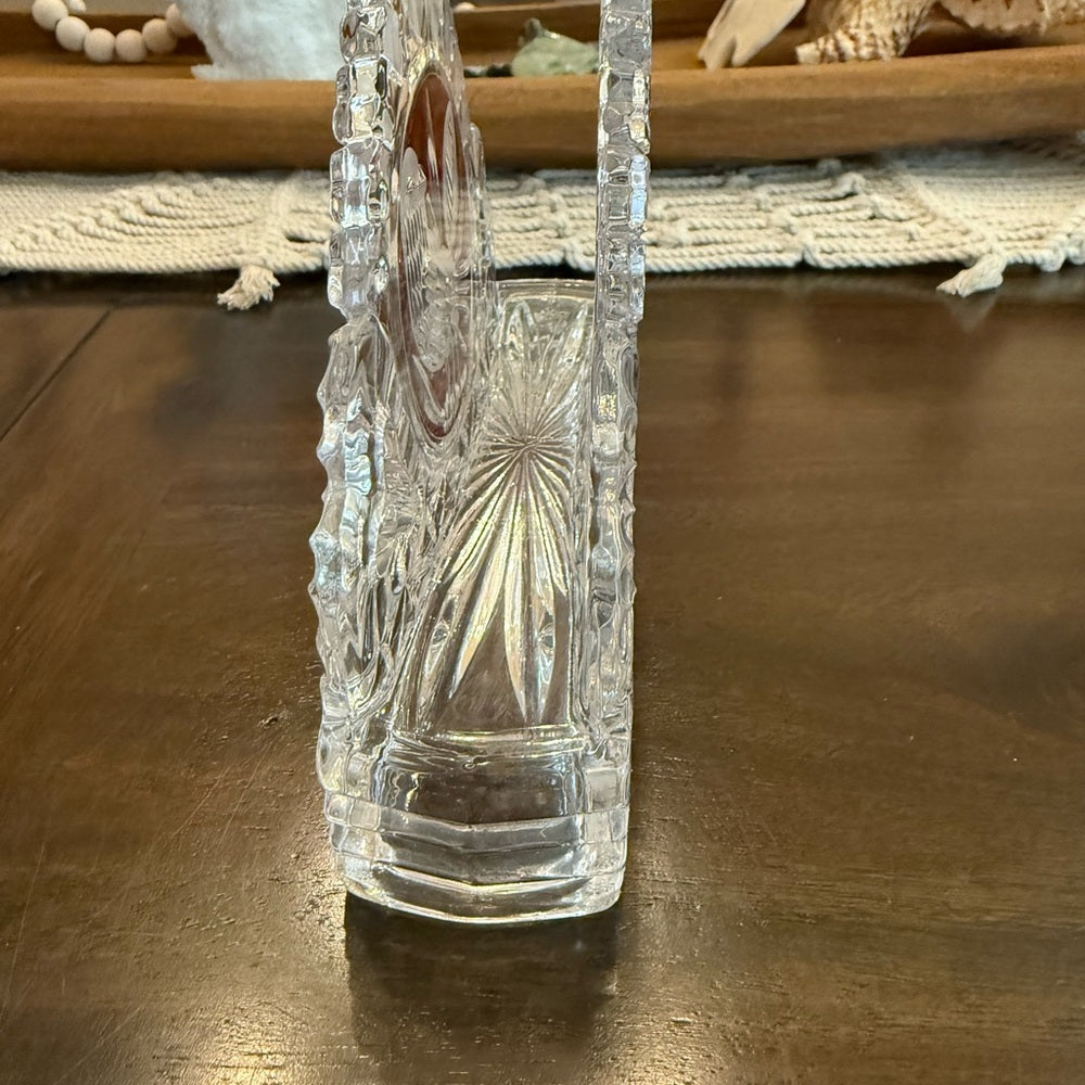 Hofbauer Red Bird Crystal Napkin Holder