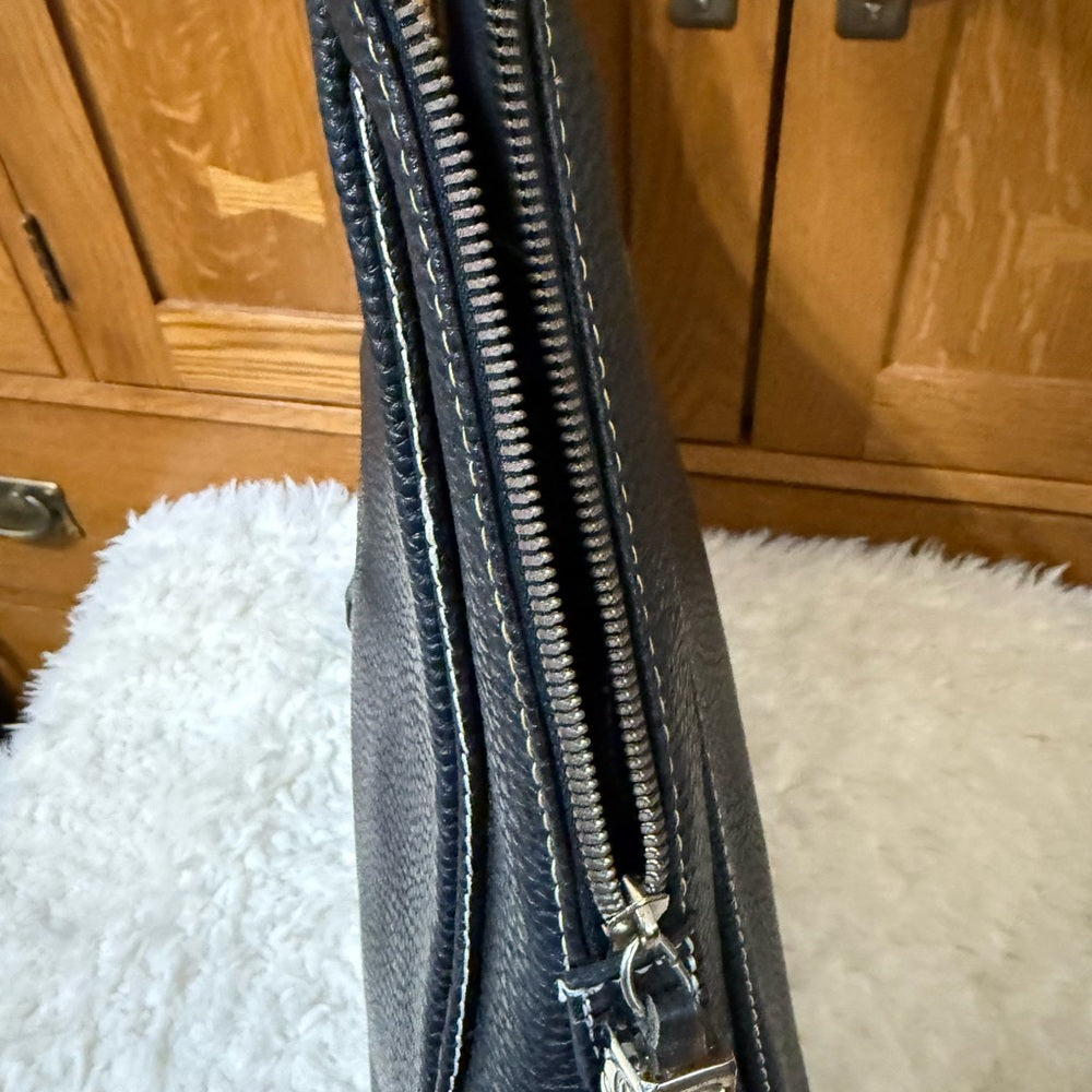 Chanel Black LAX Caviar Leather Hobo Bag