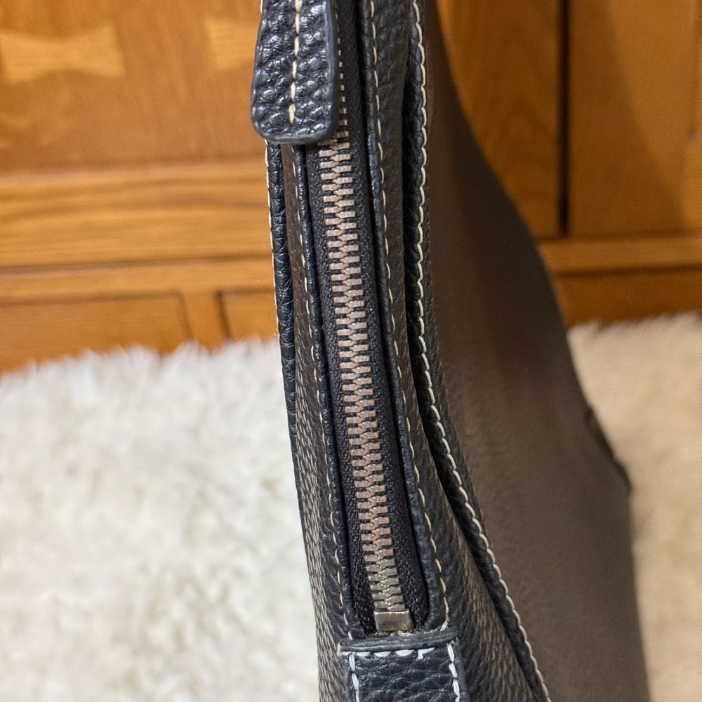 Chanel Black LAX Caviar Leather Hobo Bag