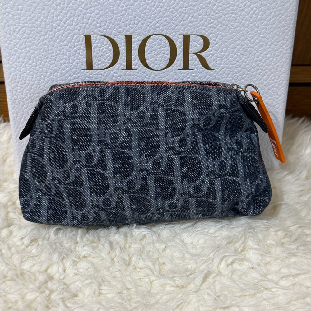 Dior Denim Trotter Remove Before Flight Makeup Bag