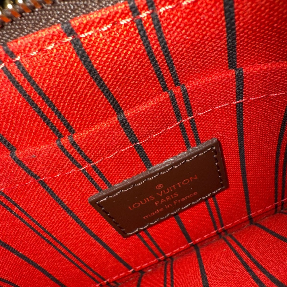 Louis Vuitton Damier Ebene Neverfull MM Pochette