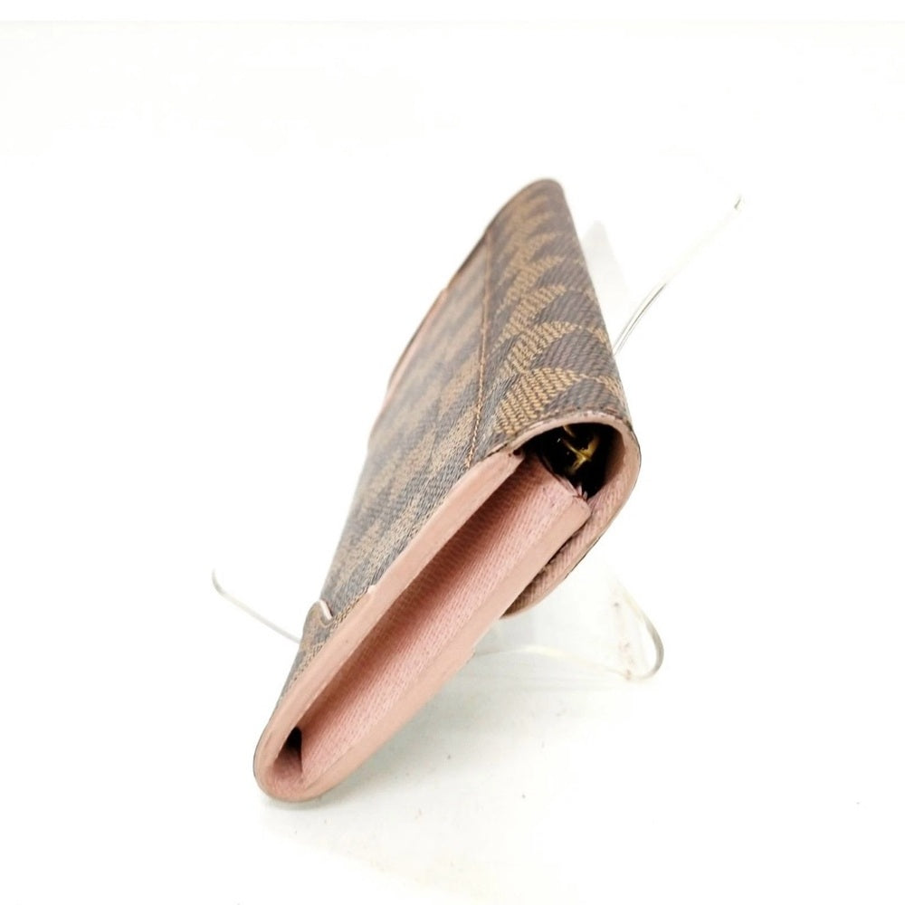 Louis Vuitton Caissa Damier Rose Ballerine Long Wallet