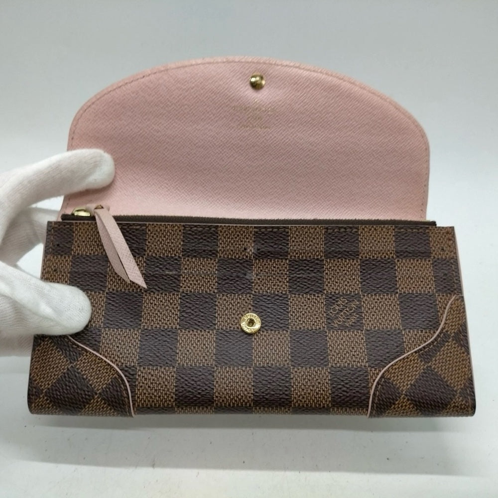 Louis Vuitton Caissa Damier Rose Ballerine Long Wallet