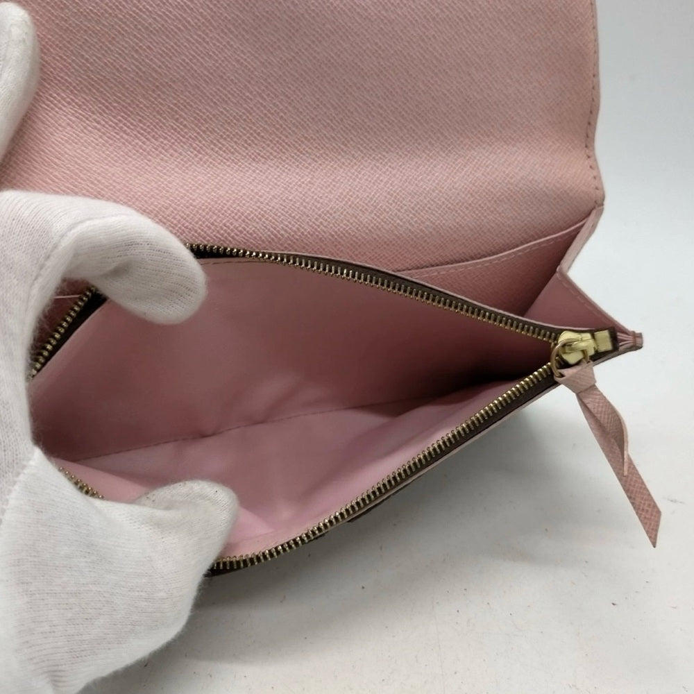 Louis Vuitton Caissa Damier Rose Ballerine Long Wallet