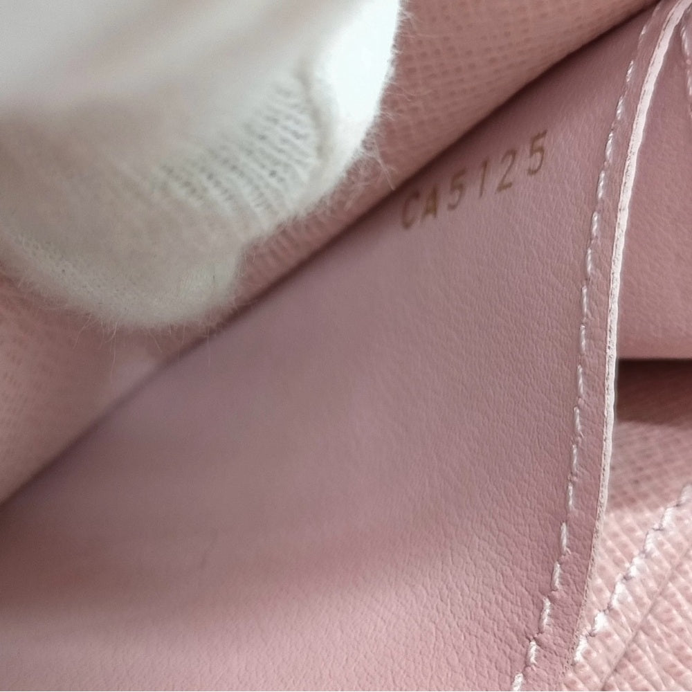 Louis Vuitton Caissa Damier Rose Ballerine Long Wallet