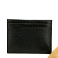 Christian Louboutin Black Leather Embossed Card Holder