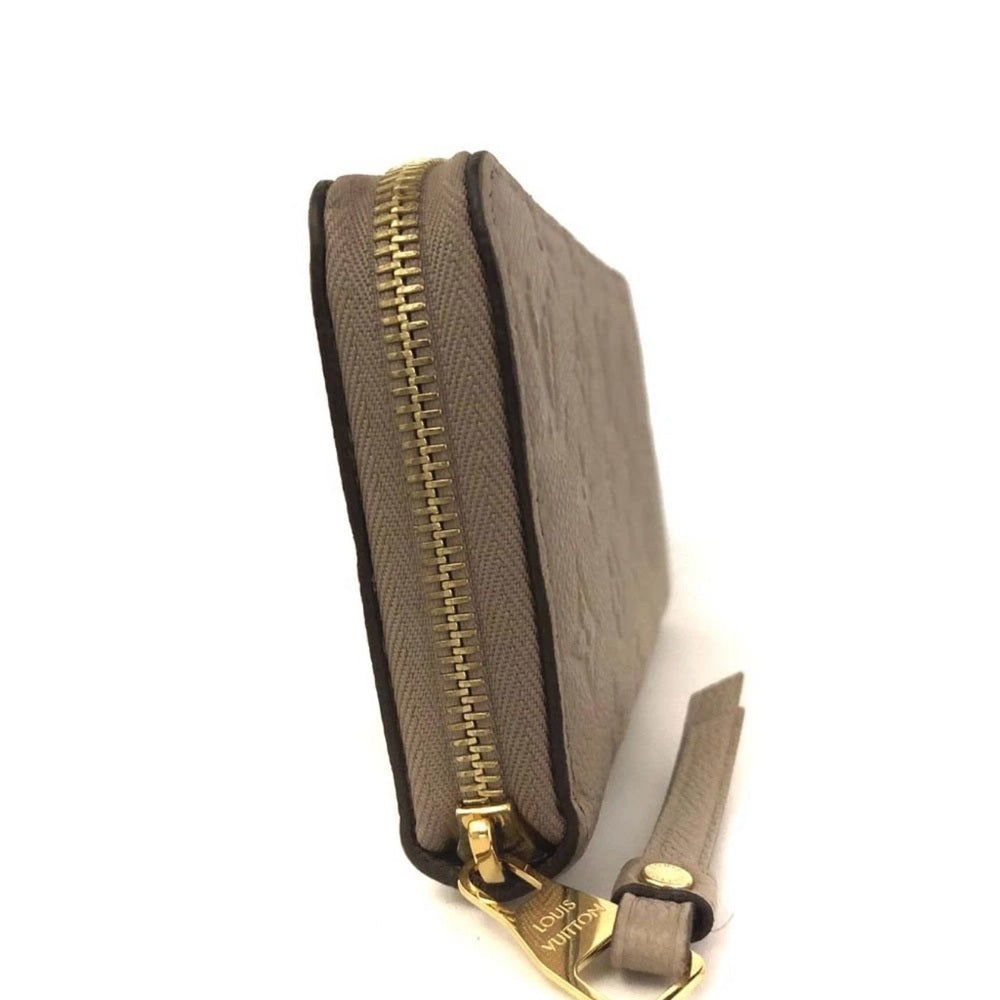 Louis Vuitton Tourterelle Monogram Zippy Wallet