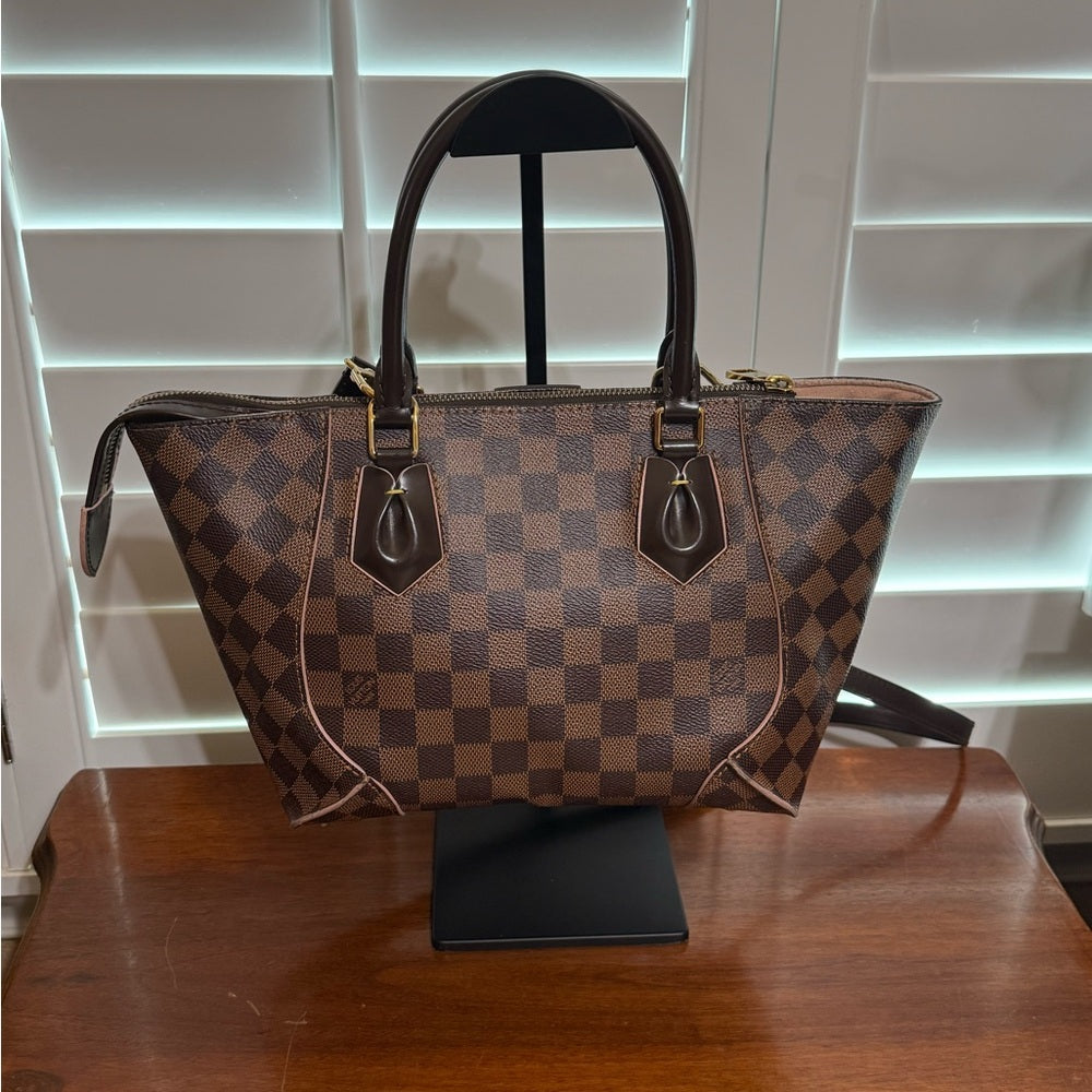 Louis Vuitton Caissa Damier Ebene Ballerine PM Bag