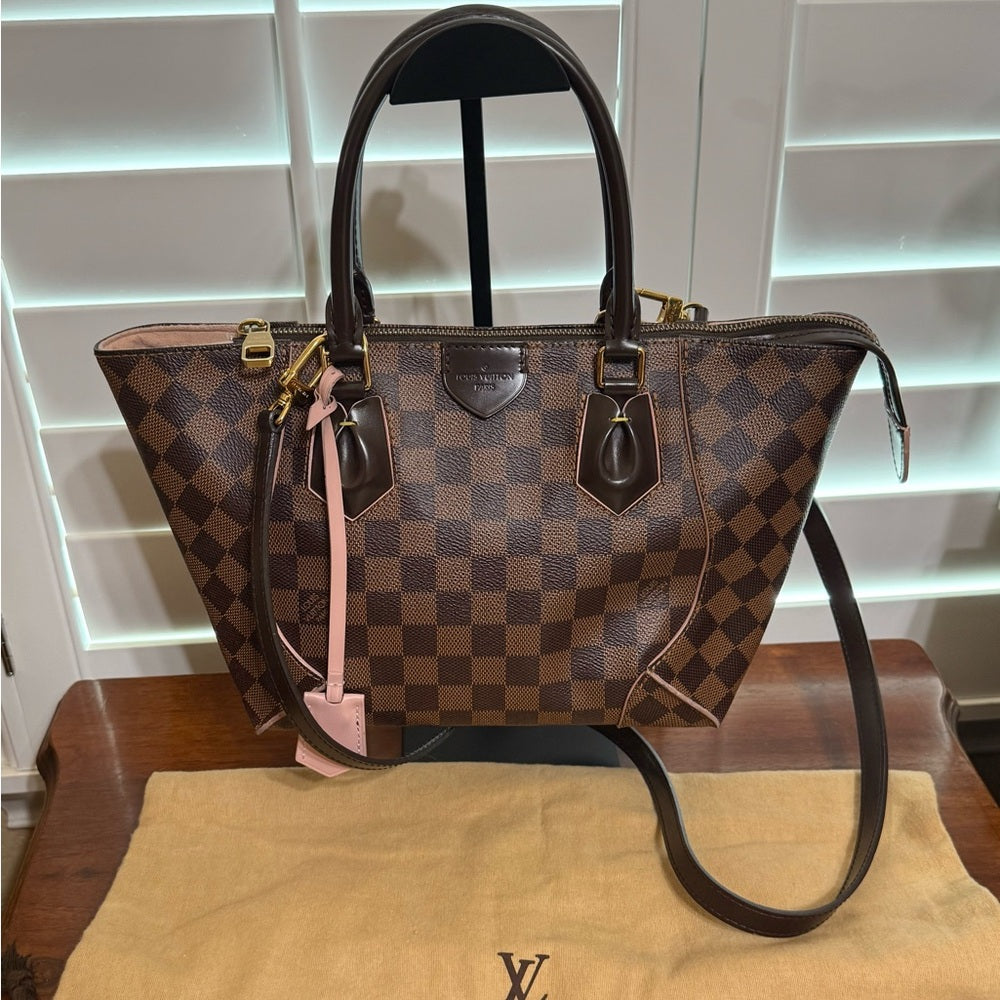 Louis Vuitton Caissa Damier Ebene Ballerine PM Bag