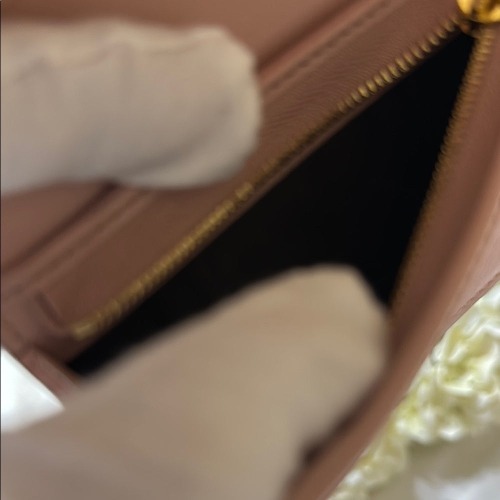 New Gucci Pink GG Matelasse Leather Bifold Wallet