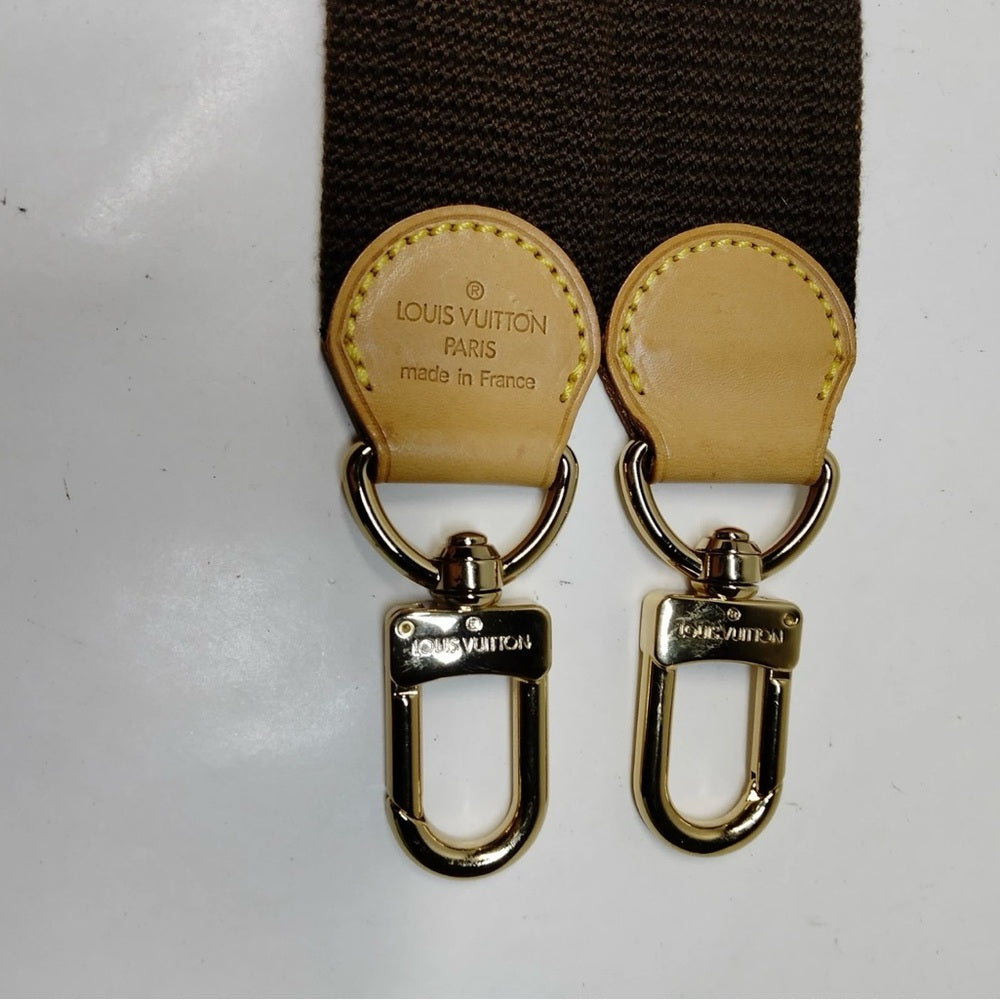 Louis Vuitton Brown and Gold Strap