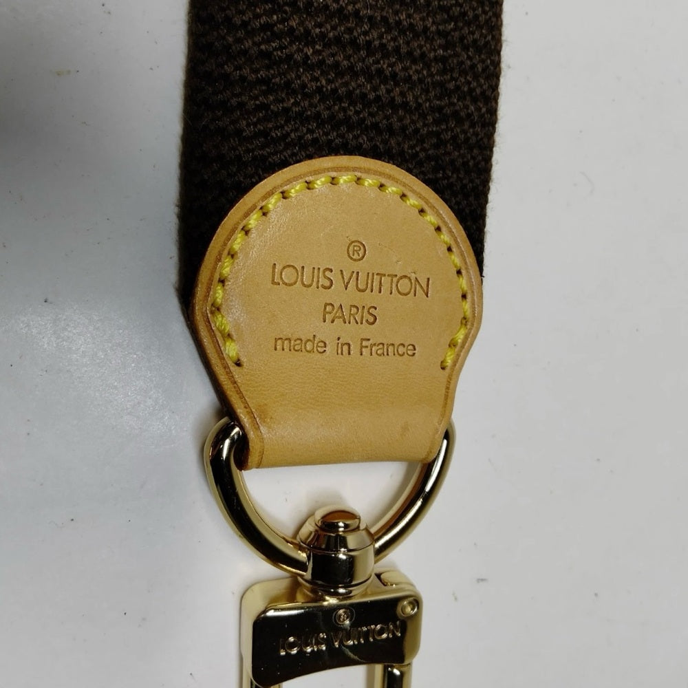 Louis Vuitton Brown and Gold Strap