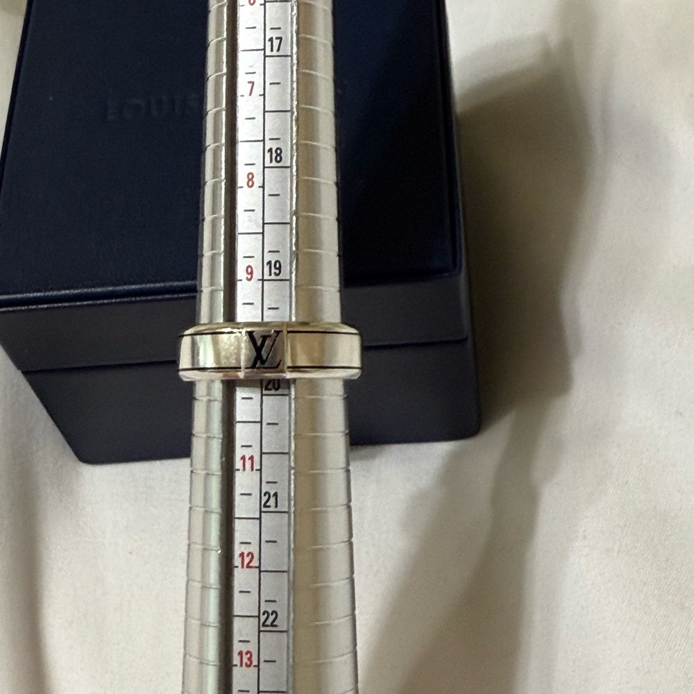 Louis Vuitton Unisex Sterling Silver Spike Ring