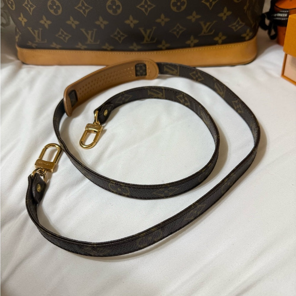 Louis Vuitton Brown Monogram Crossbody Strap