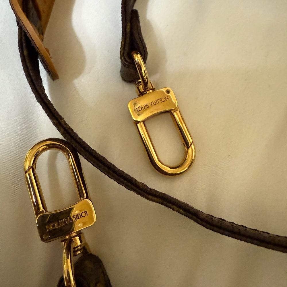 Louis Vuitton Brown Monogram Crossbody Strap