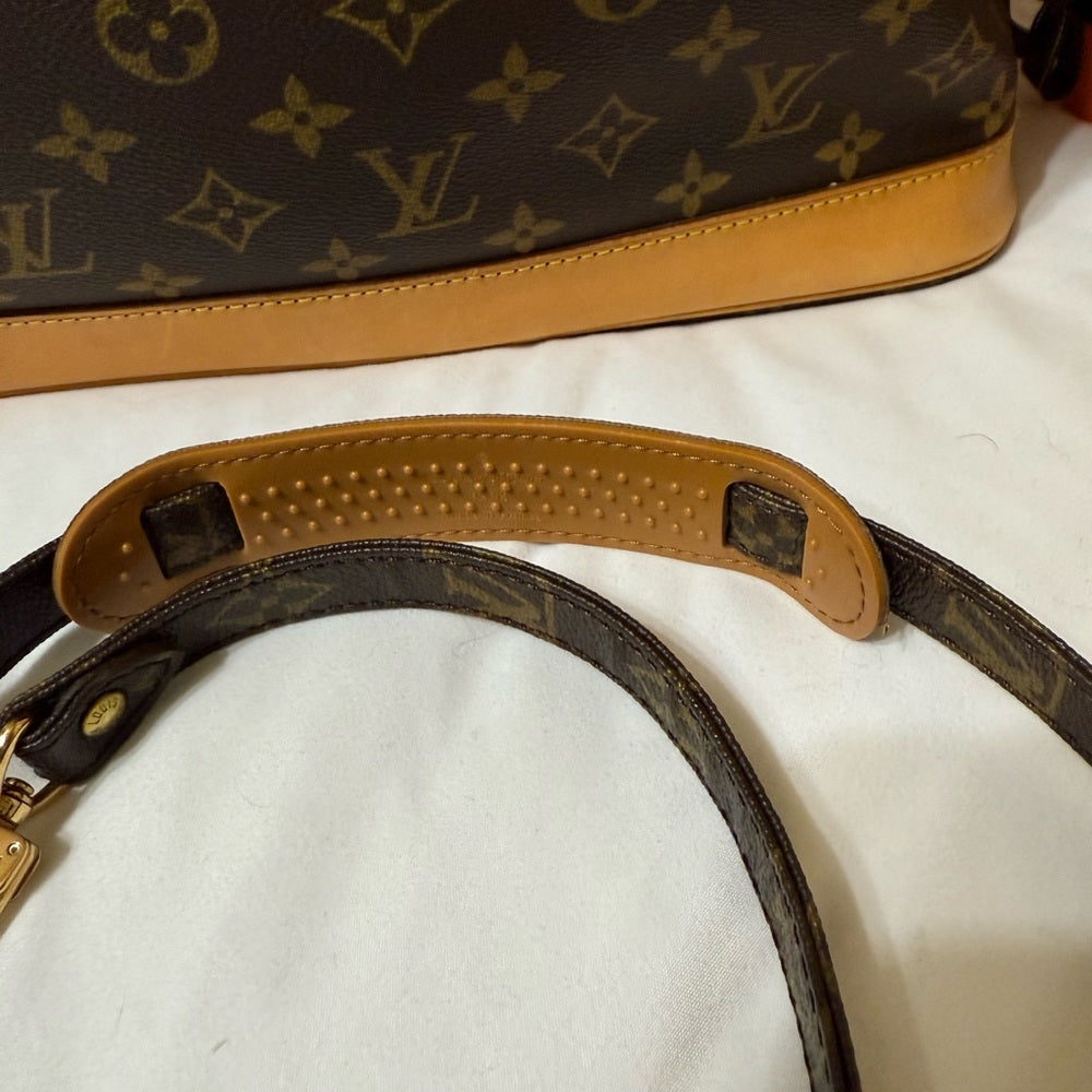 Louis Vuitton Brown Monogram Crossbody Strap