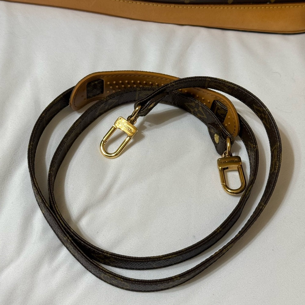 Louis Vuitton Brown Monogram Crossbody Strap
