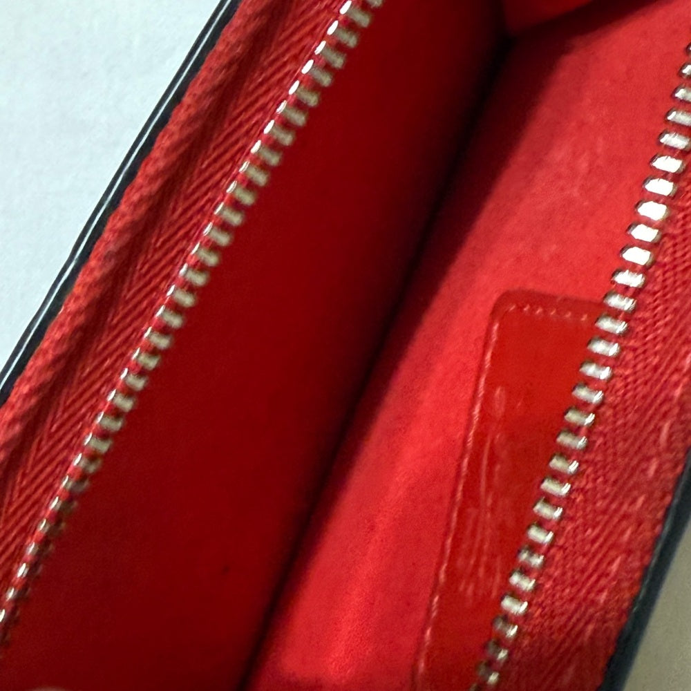 Christian Louboutin Black Leather Card Holder Wallet