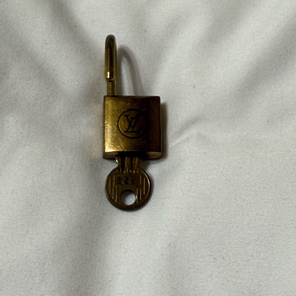 Louis Vuitton Rare #222 Lock and Key Set
