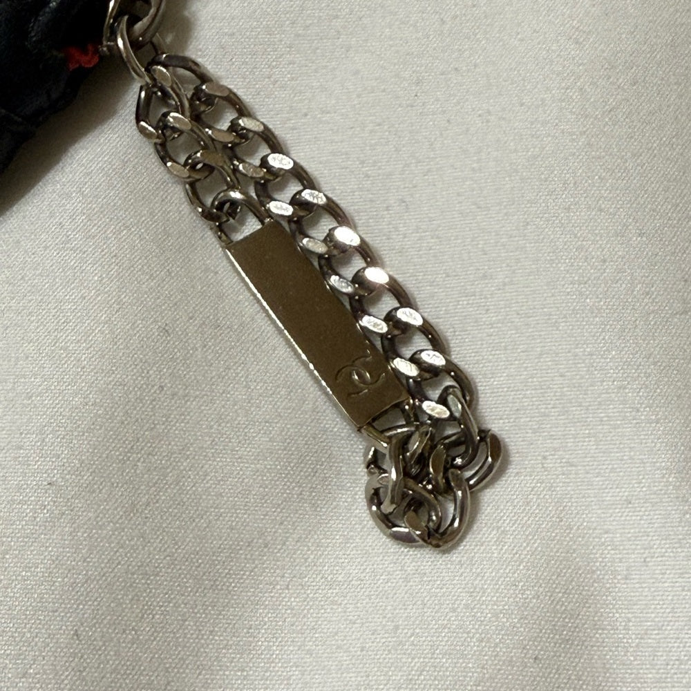 CHANEL Cambon CC Black Lambskin Pouch