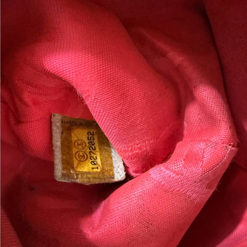 CHANEL Cambon CC Black Lambskin Pouch