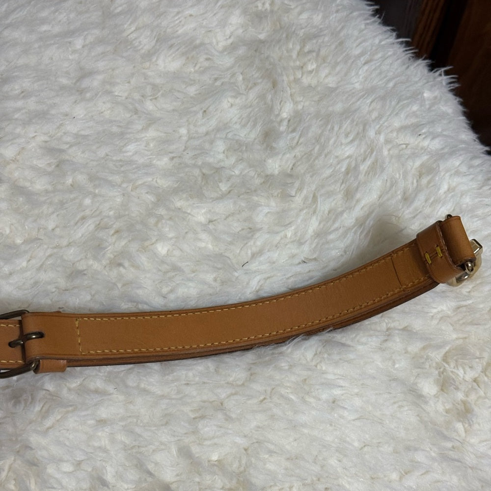 Louis Vuitton Bandouliere Vachetta Leather Shoulder Strap