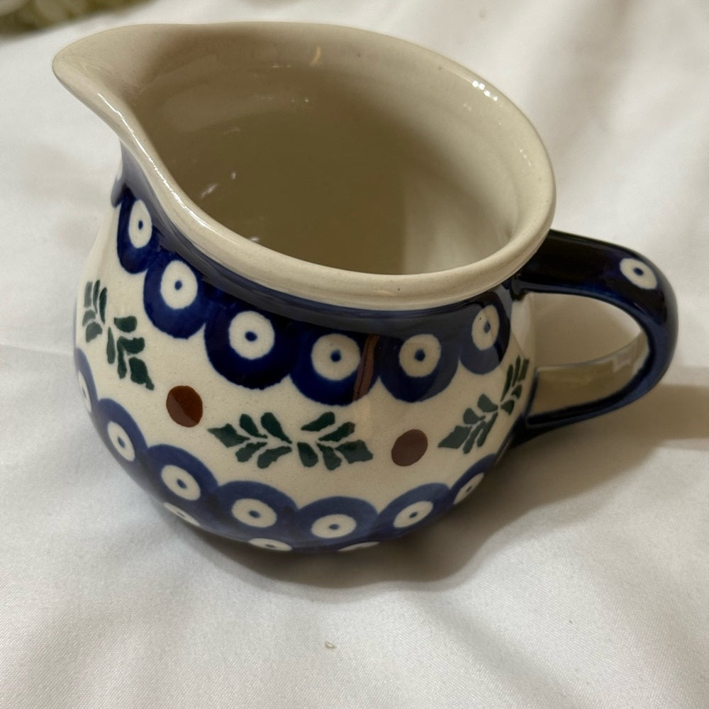 Boleslawiec Polish Pottery Creamer